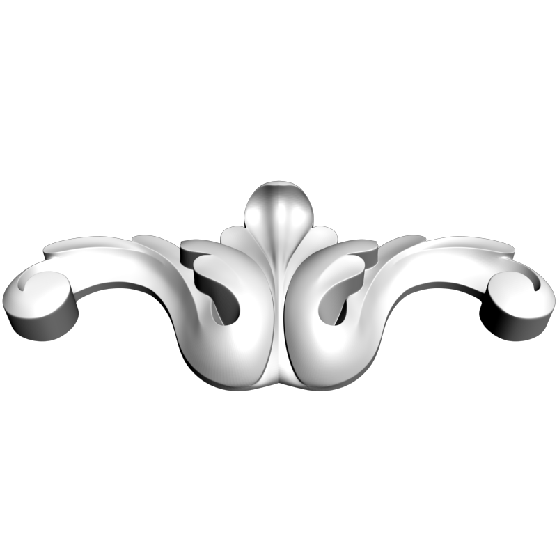 картинка Накладка резная D10-291 3D-STL.COM