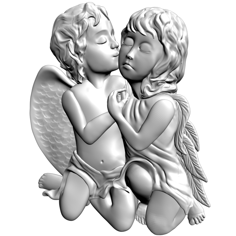 картинка Ангелочки V1-059 3D-STL.COM