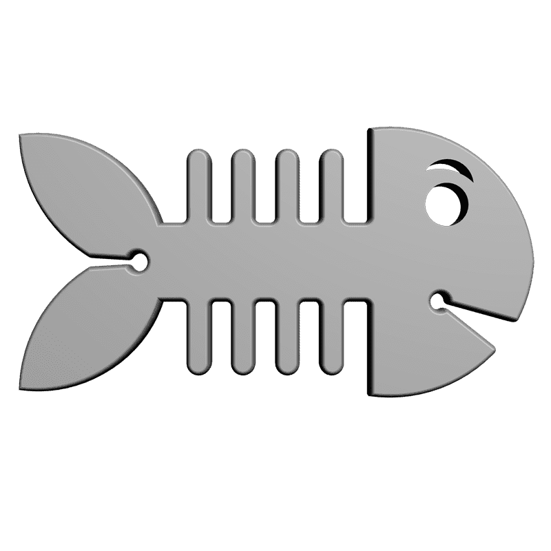 картинка Рыбка PI1-054 3D-STL.COM