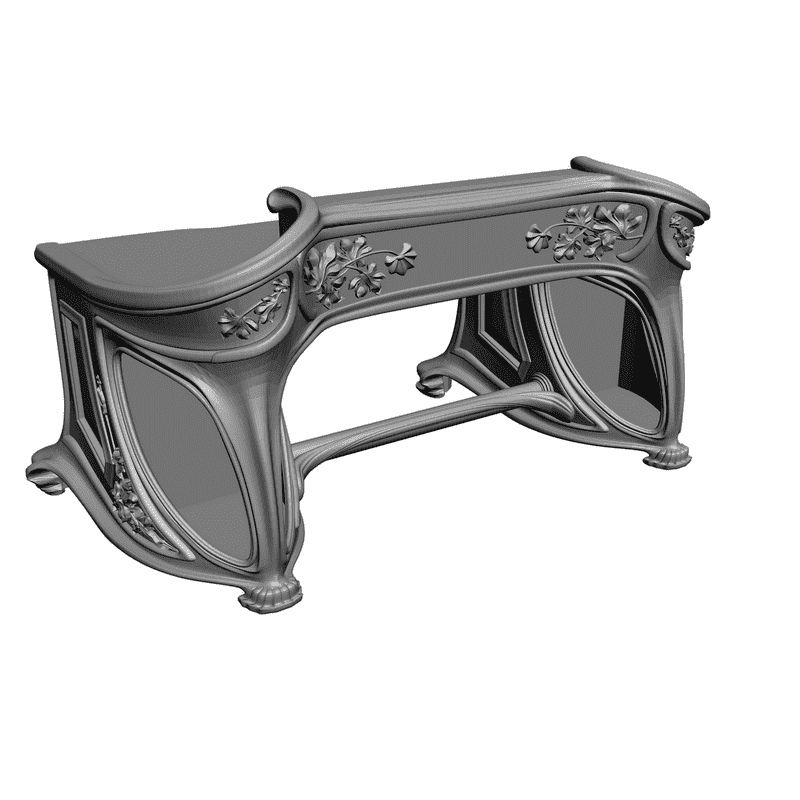картинка Стол письменный M8-003 3D-STL.COM