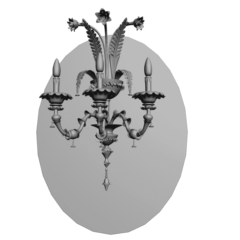 картинка Бра H6-085 3D-STL.COM