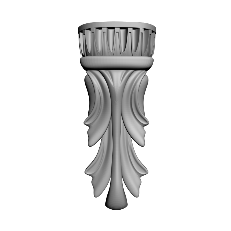 картинка Кронштейн резной D9-220 3D-STL.COM