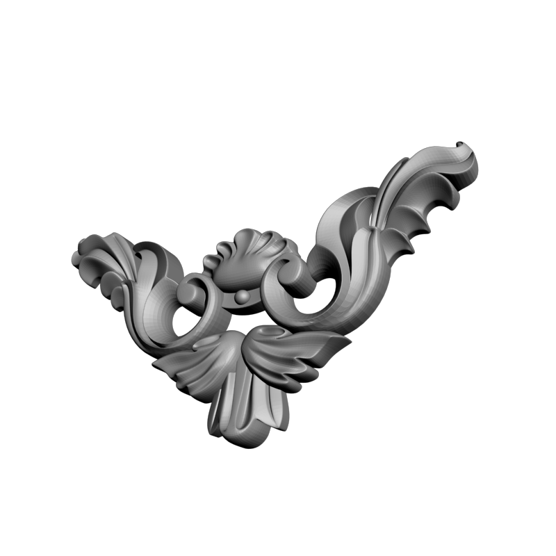 картинка Угловой элемент D19-054 3D-STL.COM