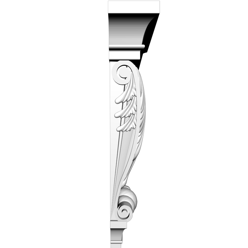 картинка Кронштейн резной D9-191 3D-STL.COM