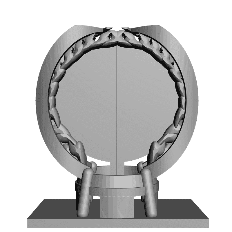картинка Рамка резная D14-268 3D-STL.COM