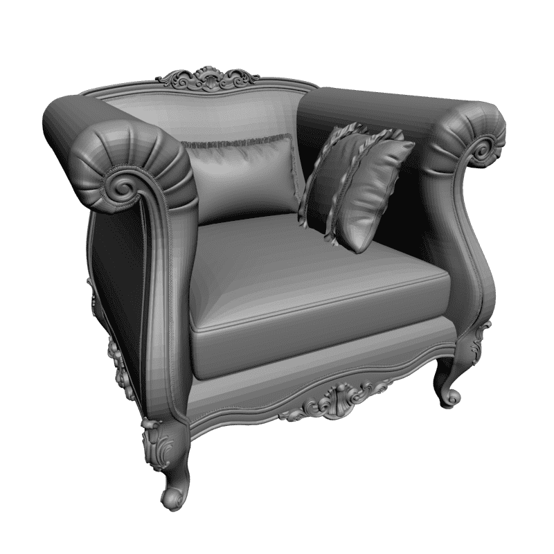 картинка Кресло M3-031 3D-STL.COM