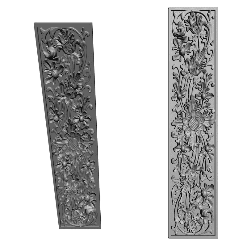 картинка Панель резная D11-006 3D-STL.COM