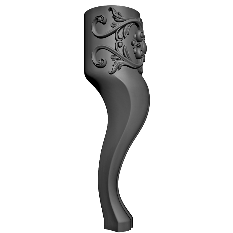 картинка Ножка мебельная M6-098 3D-STL.COM