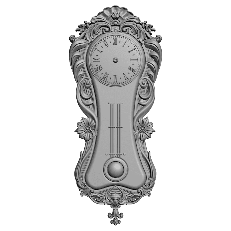 картинка Часы с маятником P3-173 3D-STL.COM