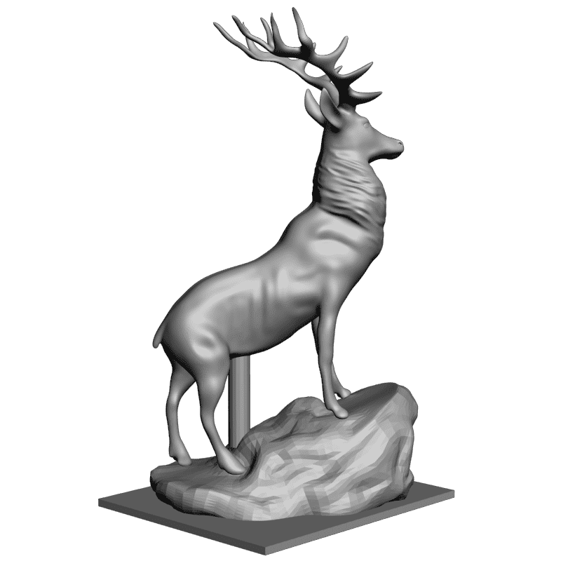 картинка Олень F1-197 3D-STL.COM