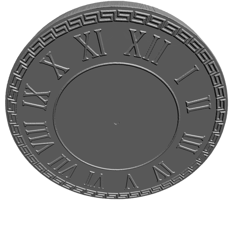 картинка Часы резные P3-023 3D-STL.COM