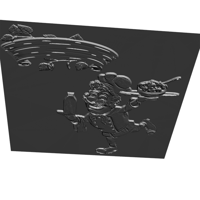 картинка Повар L1-055 3D-STL.COM