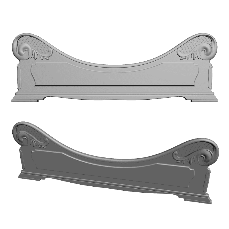 картинка Деталь кровати M4-066 3D-STL.COM