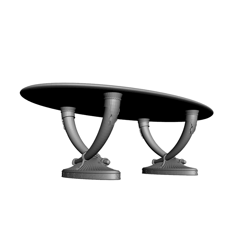 картинка Стол овальный M8-019 3D-STL.COM