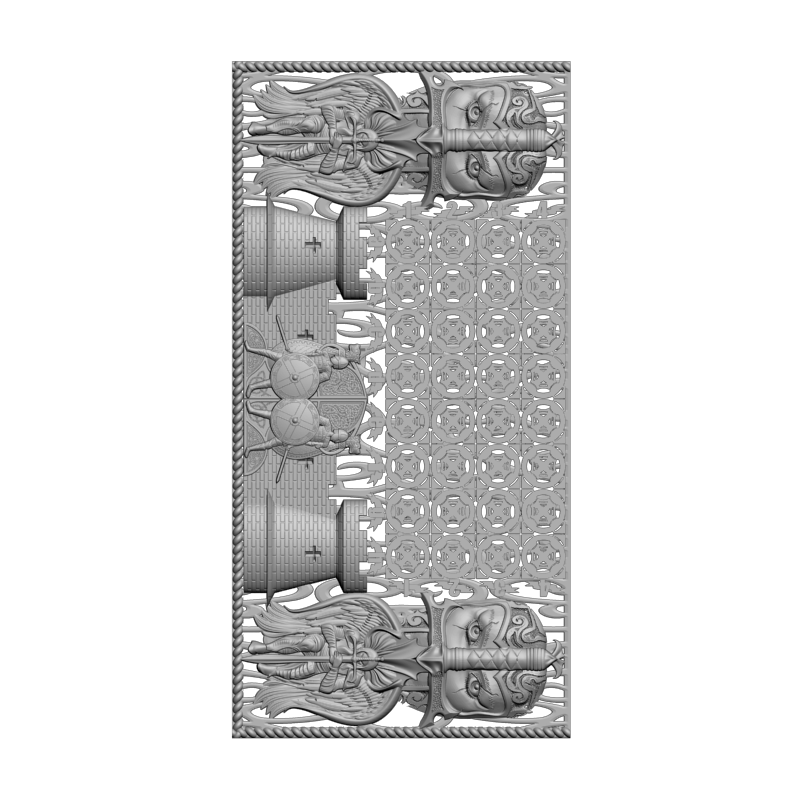 картинка Шахматная доска Архангел 2 PI3-157 3D-STL.COM