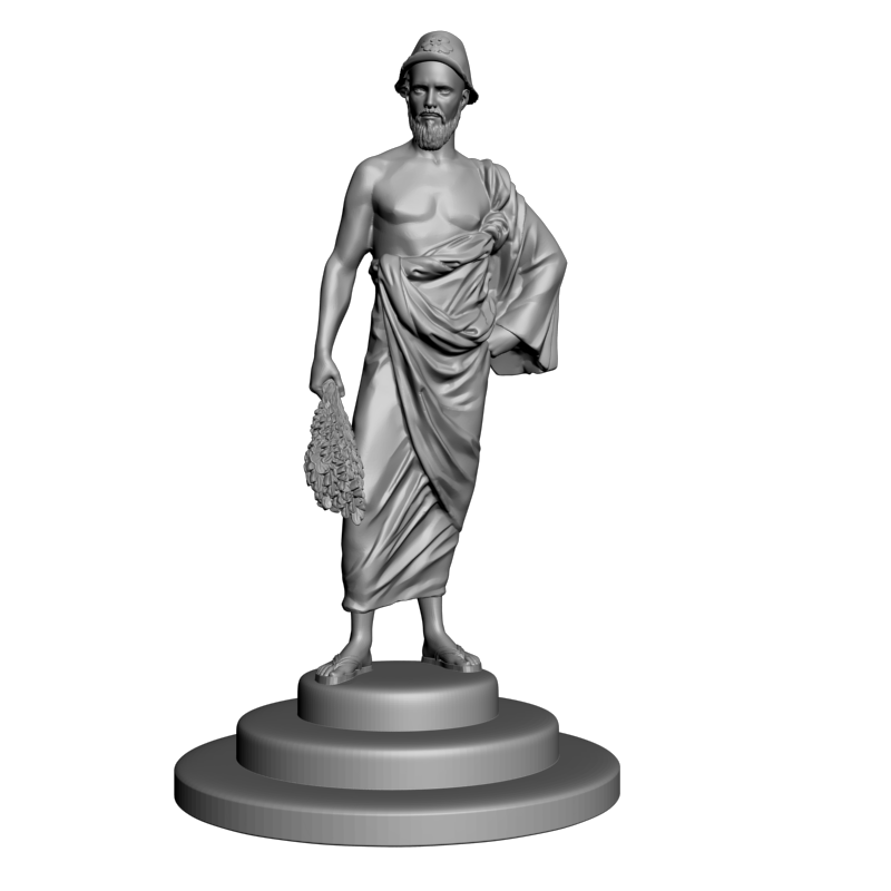 картинка Баньщик в рост L3-362 3D-STL.COM