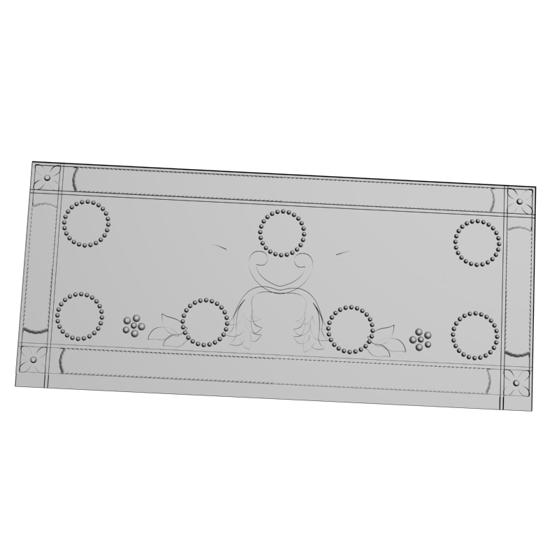 картинка Шкатулка 7 деталей P4-356 3D-STL.COM