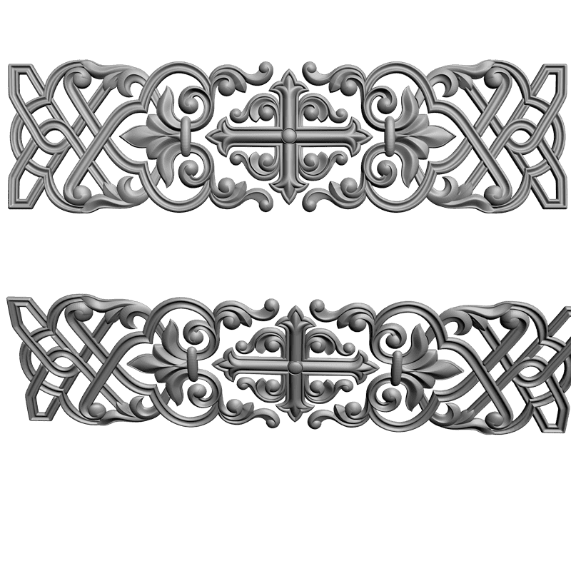 картинка Панель резная D11-049 3D-STL.COM
