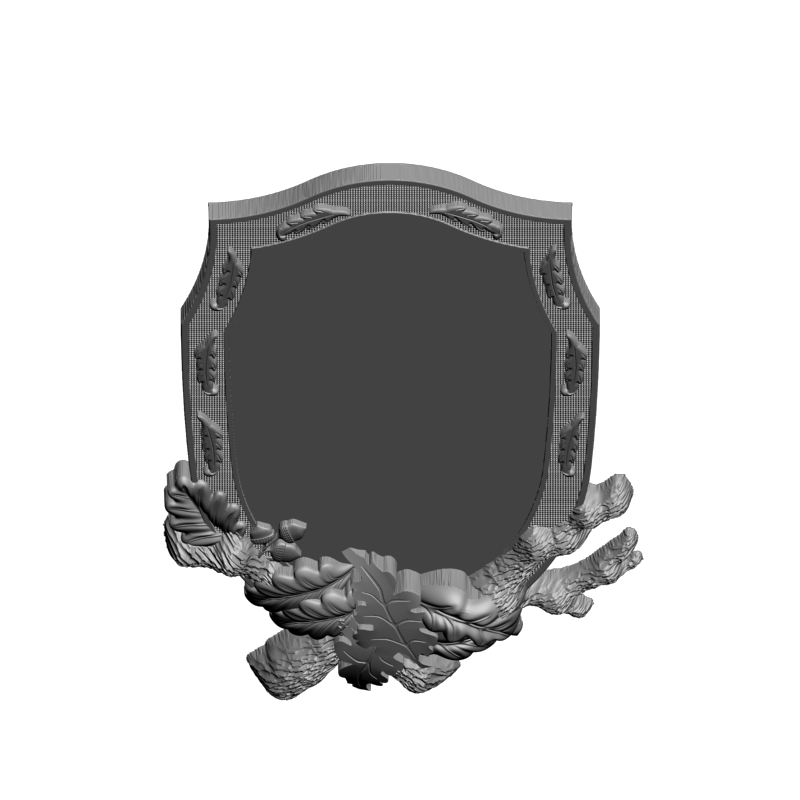 картинка Рамка резная D14-608 3D-STL.COM