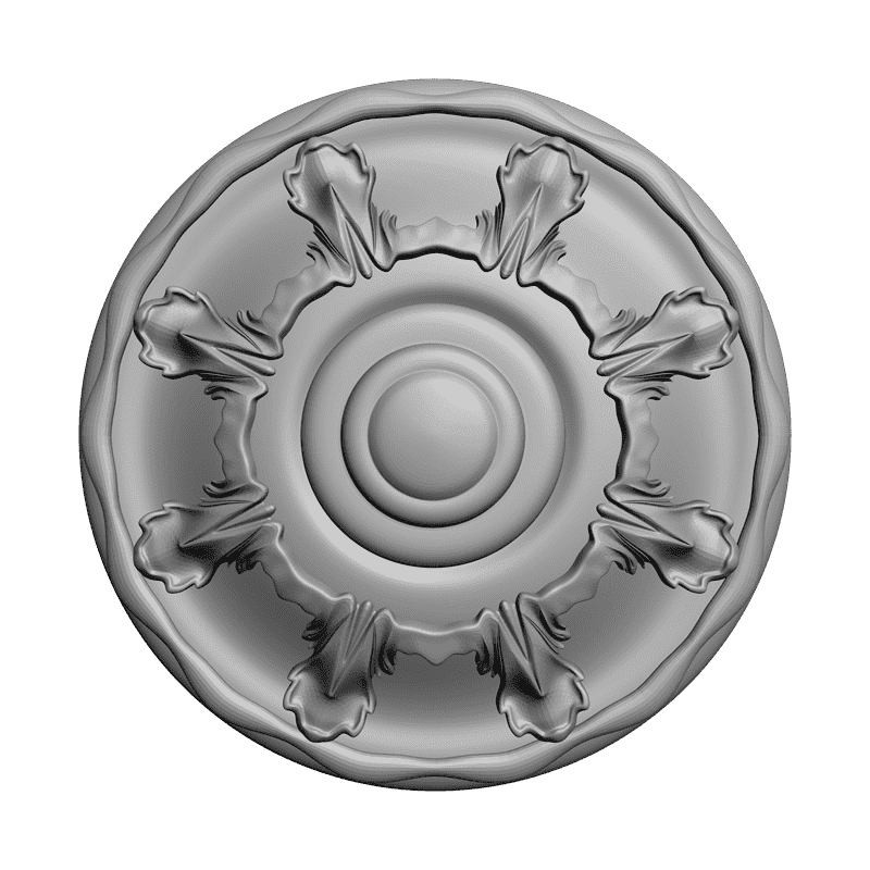 картинка Розетка резная D16-090 3D-STL.COM