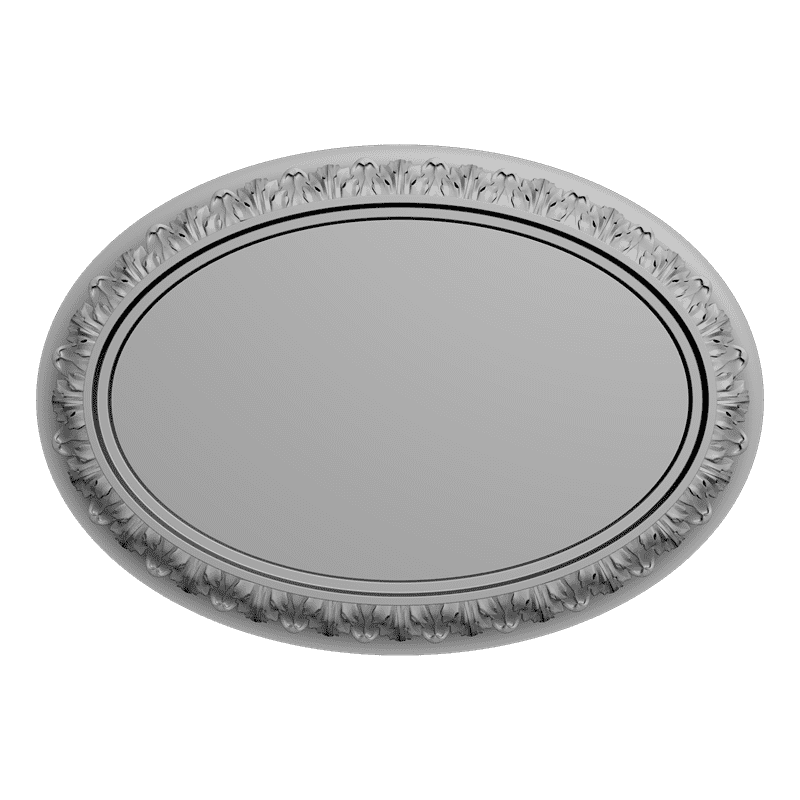 картинка Рамка для зеркала, резная D14-115 3D-STL.COM