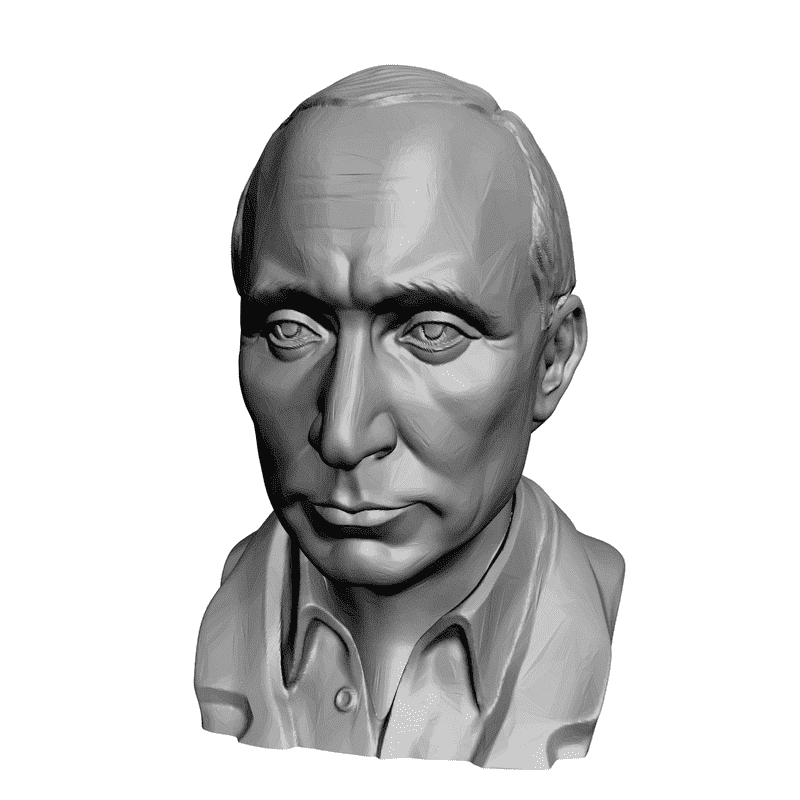 картинка Путин L2-008 3D-STL.COM