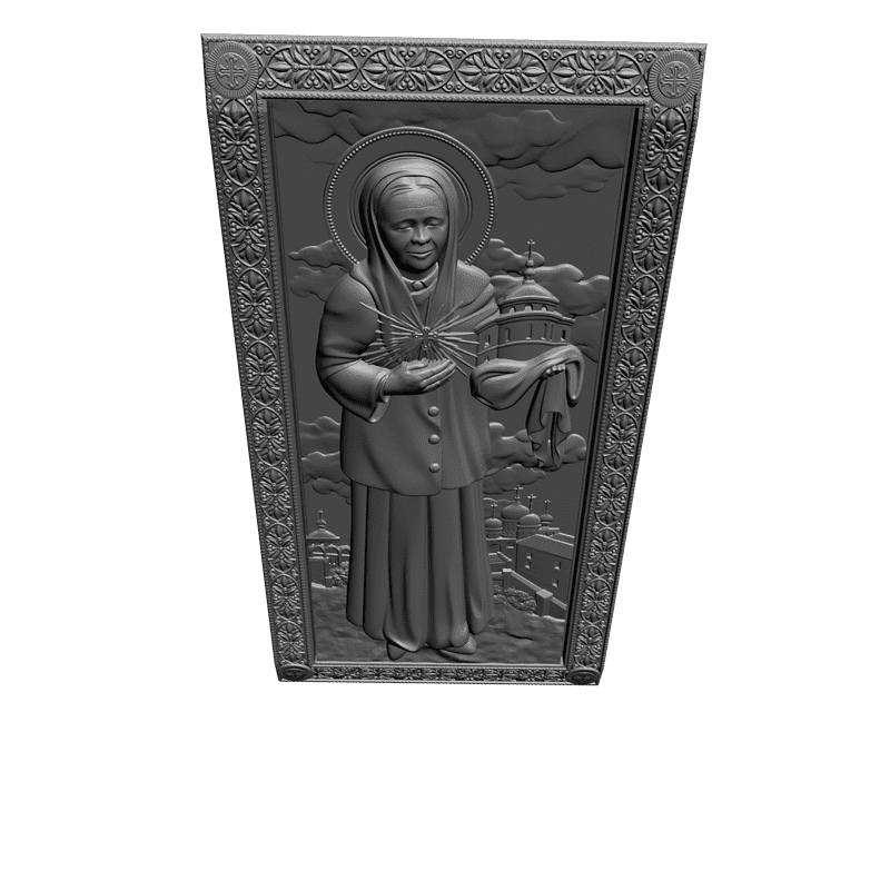 картинка Святая Матрона Московская V3-199 3D-STL.COM