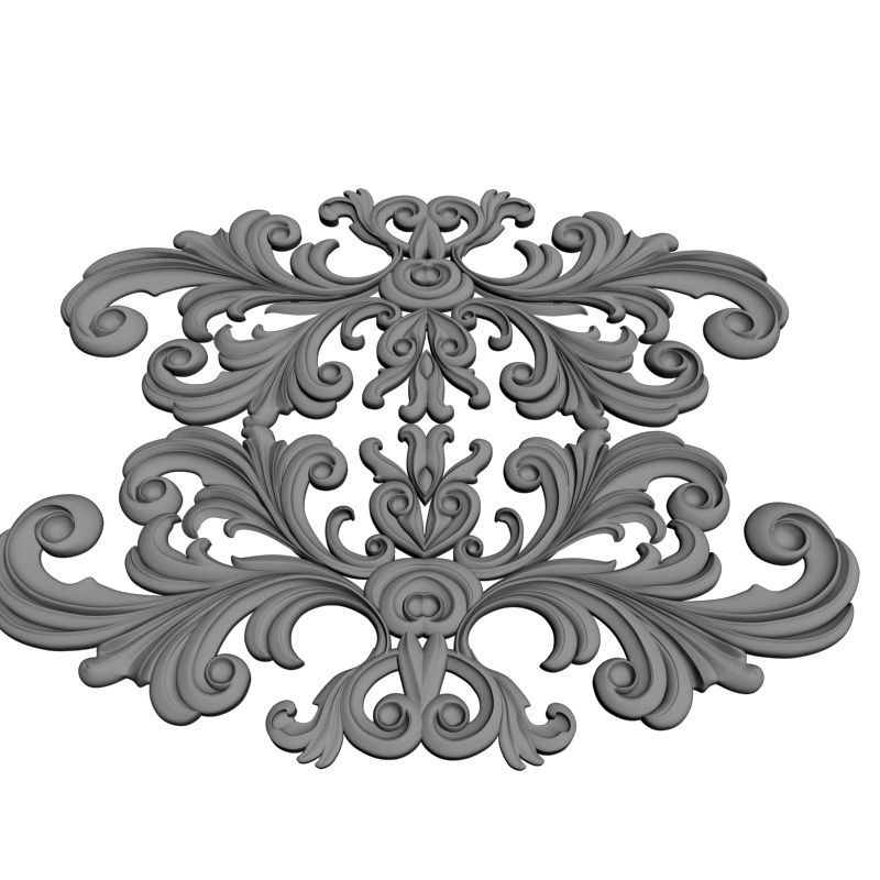 картинка Накладка бабочка D10-328 3D-STL.COM