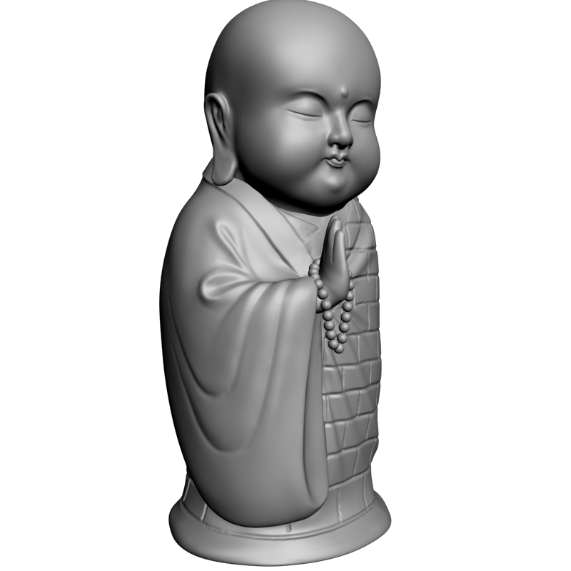 картинка Маленький монах V9-068 3D-STL.COM