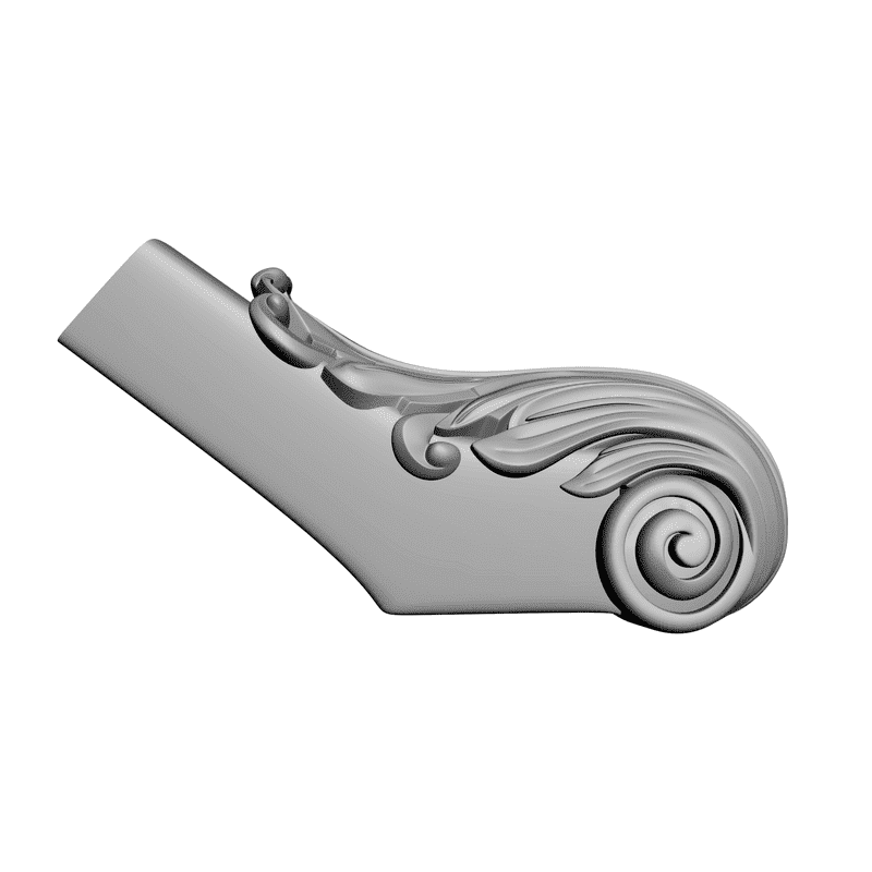 картинка Поручень D13-002 3D-STL.COM