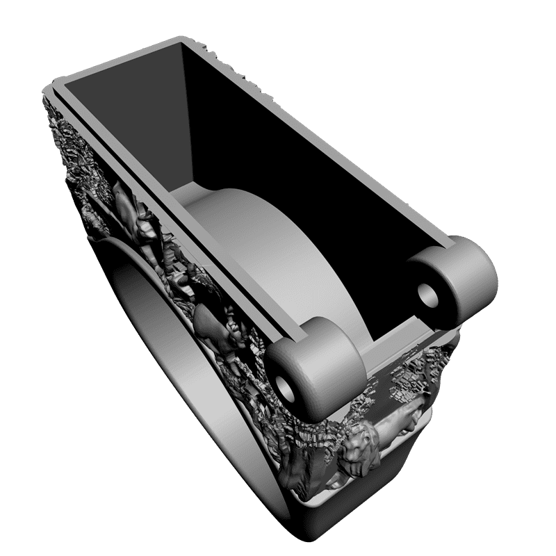 картинка 2 детали. Кольцо RY2-064 3D-STL.COM