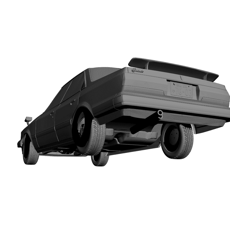 картинка Авто Тойота марк gx61 RT3-011  3D-STL.COM