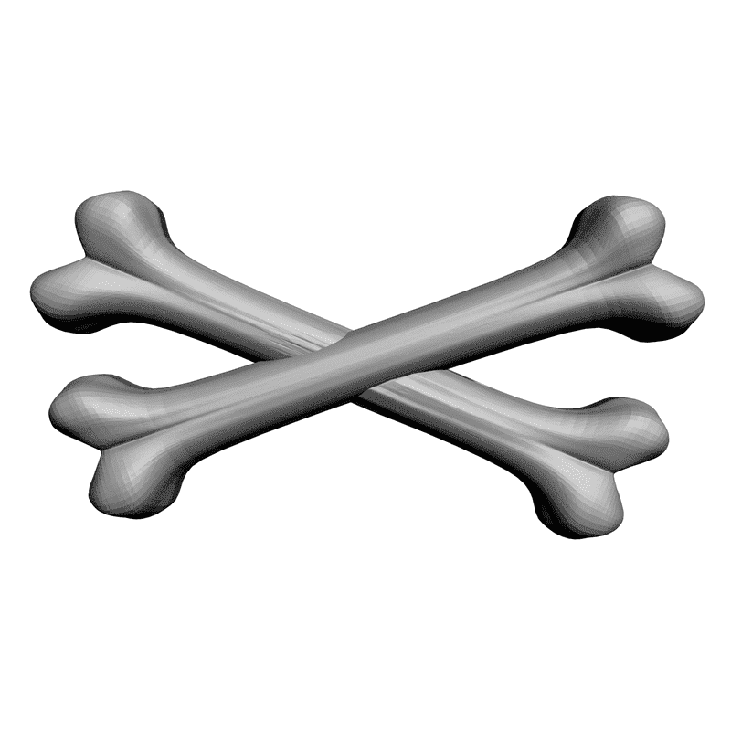 картинка Кости L5-005 3D-STL.COM