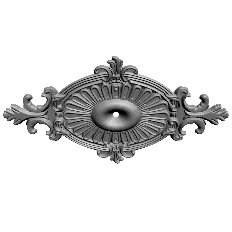 картинка Розетка резная D16-136 3D-STL.COM