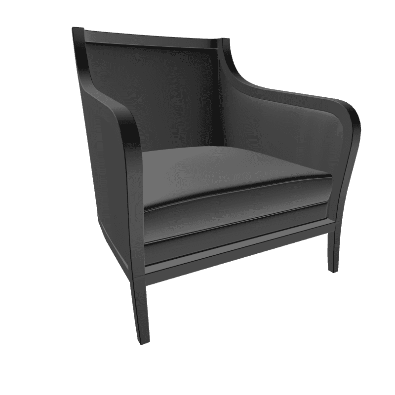 картинка Кресло Poltrona Gentile M3-068 3D-STL.COM
