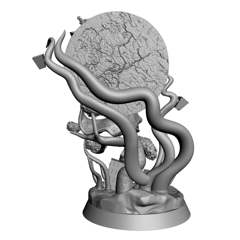 картинка Незуко Камадо из аниме PI1-545 3D-STL.COM