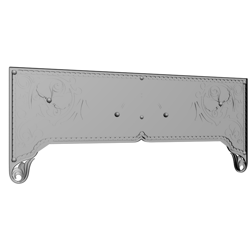 картинка Накладка резная D10-267 3D-STL.COM