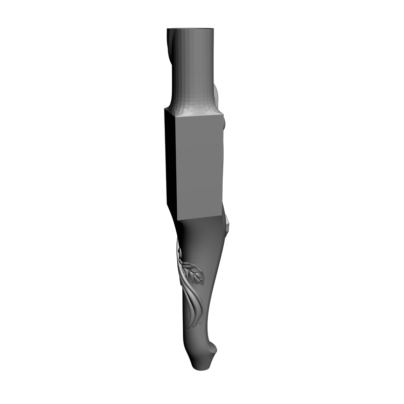 картинка Ножка мебельная резная M6-122 3D-STL.COM
