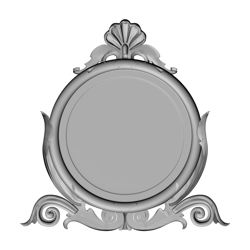 картинка Рамка резная D14-583 3D-STL.COM