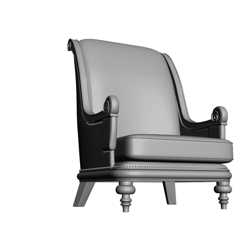картинка Кресло M3-059 3D-STL.COM