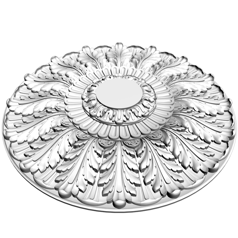 картинка Розетка резная D16-326 3D-STL.COM