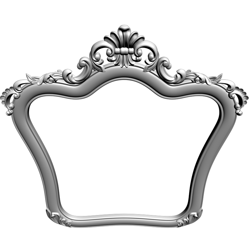 картинка Рама резная D14-386 3D-STL.COM