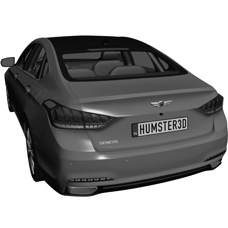 картинка Hyundai Genesis RT3-043 3D-STL.COM