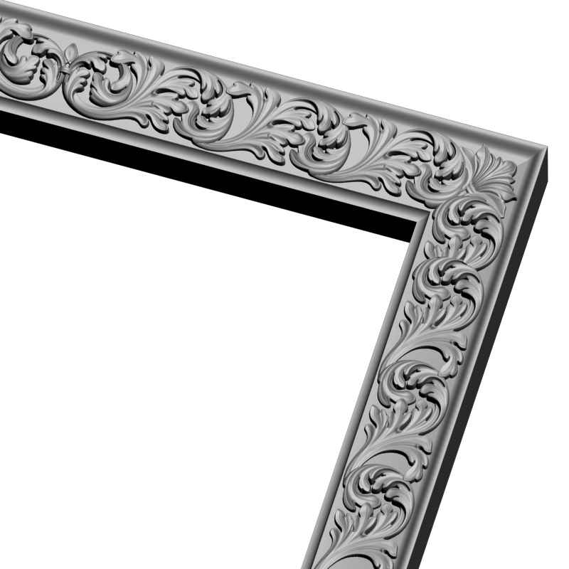 картинка Рама резная D14-508 3D-STL.COM