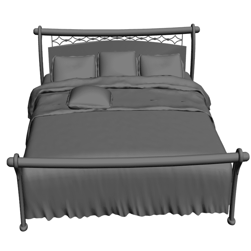картинка Кровать Ля Фениче M4-163 3D-STL.COM