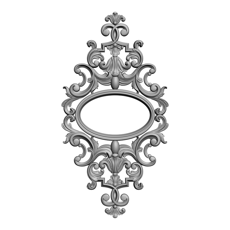 картинка Накладка декоративная D10-368 3D-STL.COM