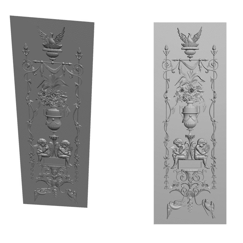 картинка Панель резная D11-012 3D-STL.COM