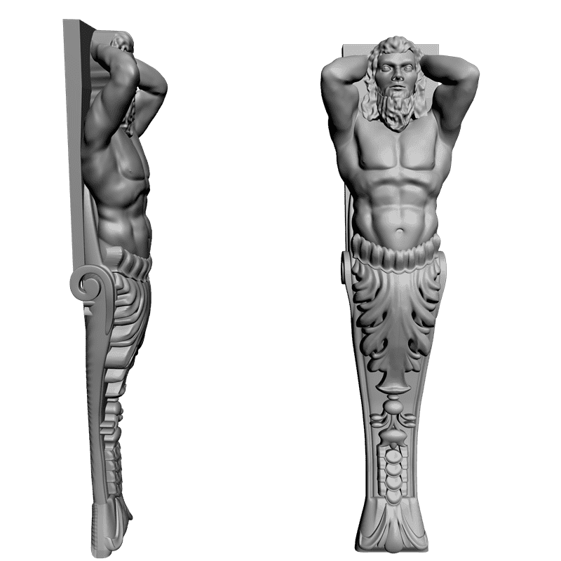 Формат 3д модели stl. Кариатиды STL 3d. 3d STL vh41de. Атлант STL. 3d модель "Атлант" STL.