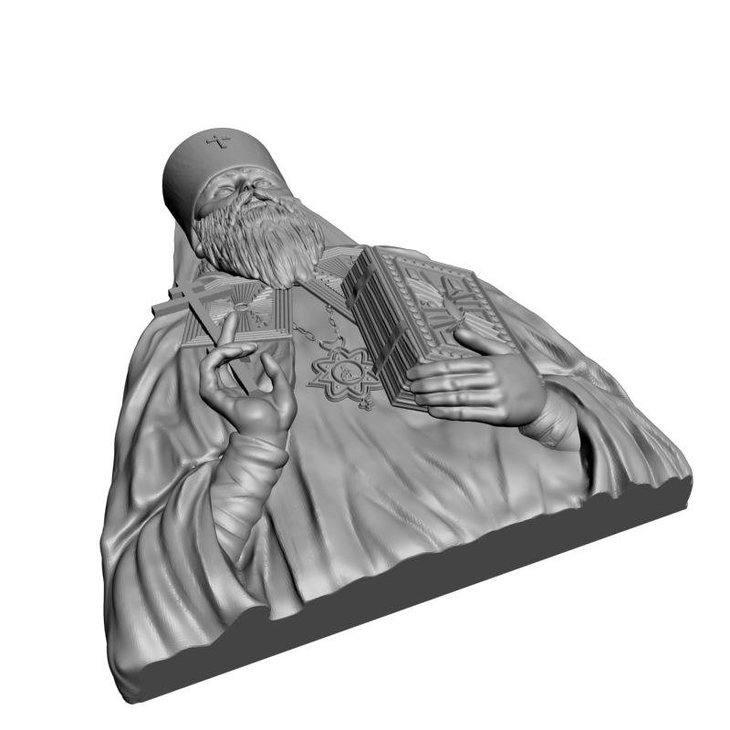 картинка Вениамин Петроградский Лик V6-082 3D-STL.COM