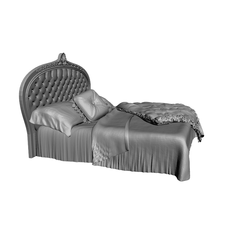 картинка Кровать M4-058 3D-STL.COM